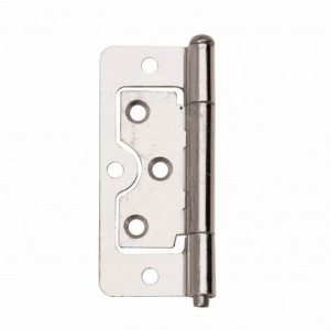 2 & 1/2'' Flush Hinges Zinc Coated Steel (Pack of 20)